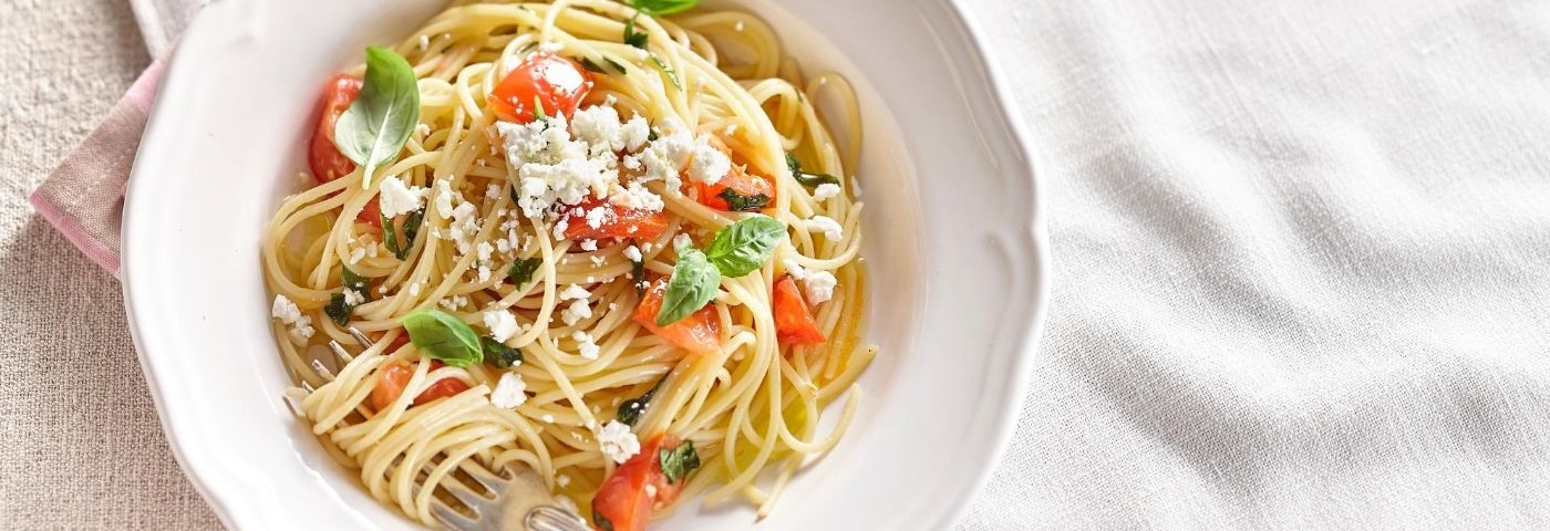 Spaghetti sauce aux tomates crues