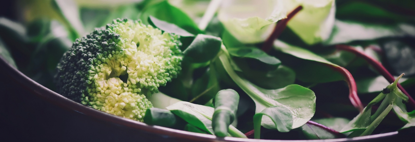 Salade tiède au brocoli al dente